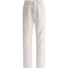 Orslow-105 Jeans Bianco-Uomo White