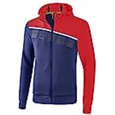 Bleu - Fitness & Gym Vêtements d'extérieur Erima Trainingsjacke mit Kapuze - Bleu