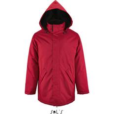Rød - Unisex Frakker Sol's L02109 Jakker - French Navy