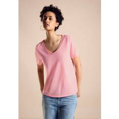 Leinen T-Shirts Street One T-Shirt in Leinenoptik