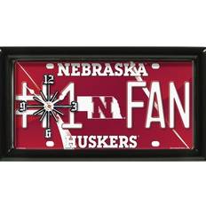 Aluminum Table Clocks Bed Bath & Beyond N Cornhuskers X X Table Clock