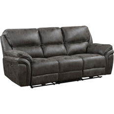 Sofas Benjara Tony 90 Power Double Recliner Sofa 3 Seater