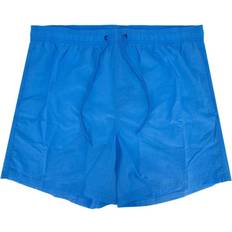 Sundek Crinkle Swim Shorts with Lacing - Blue