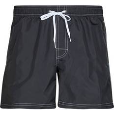 Sundek Iconic Taffeta Stretch Waist Shorts - Black