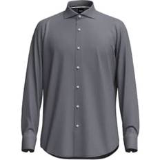 HUGO BOSS Shirts HUGO BOSS H-joe-spread Navy Blue Cotton Stretch Shirt 50502627 410