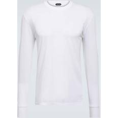 Tom Ford Lyocell and cotton-blend jersey T-shirt white