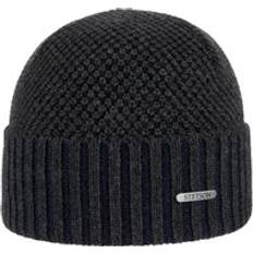 Stetson Dam Mössor Stetson Tevida Merino Beanie With Cuff anthracite One