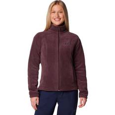 Purple - Women Jackets Columbia Benton Springs Full Zip Fleece Purple Woman