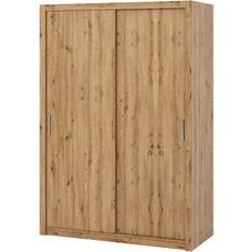Brown - Sliding Doors Wardrobes Ebern Designs Frazierii 2 Wardrobe