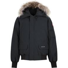 Canada Goose Chilliwack Fur-trimmed Arctic-Tech Bomber Jacket Navy