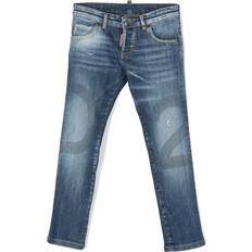 DSquared2 DSQUARED2 KIDS Cool Guy Jeans im Distressed-Look Kinder Baumwolle/Elastan Jahre Blau