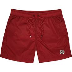 Moncler L Swimming Trunks Moncler Logo Shell Swim Shorts Red