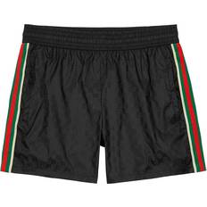 Gucci Swimwear Gucci GG-monogrammed Shell Swim Shorts Black