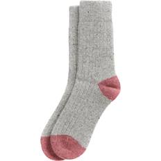 Barbour Women Underwear Barbour Womens Houghton Socks Light Grey/Pink