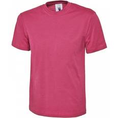 Pink - Unisex T-shirts Uneek UC301 Classic T-Shirt COLOUR: Hot Pink