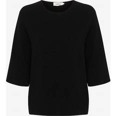 Soaked in Luxury Blusas Soaked in Luxury Jersey 'Indianna' - Negro