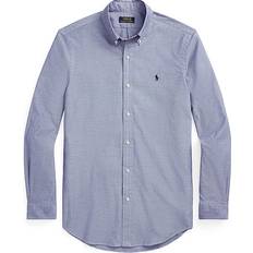 Polo Ralph Lauren Men's Custom Fit Stretch Oxford Shirt Blue Regular/36