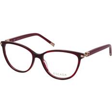 Escada VESB 96 06U6, including lenses, BUTTERFLY Glasses, FEMALE Red