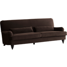 Divansoffor Riverdale Sofa 3-Sits Mörkbrun Soffa 3-sits