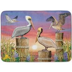 Pelicans Machine Washable Memory Foam Mat 19 x 27 in