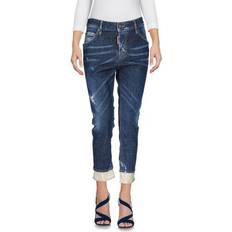 DSquared2 Women Jeans DSquared2 Woman Jeans Blue Cotton, Elastane, Silk, Polyamide