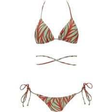 Gold Bikini Sets Reina Olga "Animal Print Miami Bikini Set