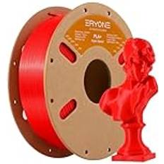 Eryone High Speed Filament PLA 1.75mm 0.03mm, 3D Printing PLA Pro Filament Fit Most FDM Printer, 1kg 2.2LBS Spool, Red