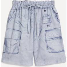 Acne Studios Women Shorts Acne Studios Women's Printed Shorts Light Blue