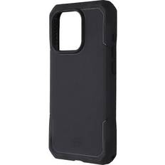 Itskins armor_r solid series case for apple iphone 15 pro black