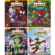 Mini-Bücher: 4er Marvel Spidey und seine Super-Freunde 5-8