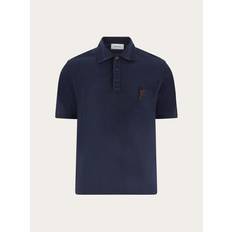 Ferragamo Polos Ferragamo Men Organic Cotton Polo Shirt