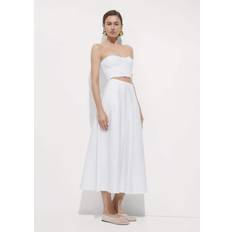 XS Skirts Mango Creta A-Line Skirt, White