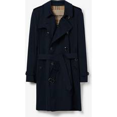 Checkered Coats Burberry Mid-length Kensington Heritage Trench Coat