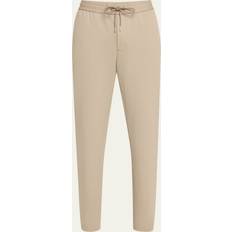 Moncler Bukser Moncler COLLECTION Pantalon de survêtement à logo Beige