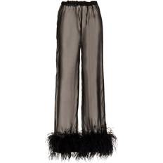 Transparent - Women Trousers Oséree Nero-Donna Black