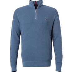 Pulls Tommy Hilfiger Polo en coton organique - Bleu