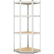 Costway 4-Tier Corner Unit Shelving System