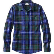 Shirts L.L.Bean Women's Scotch Plaid Flannel Shirt, Relaxed MacRae Hunting Modern 1X 1X