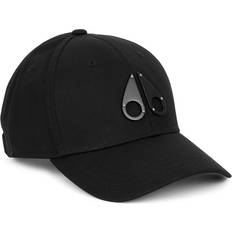 Moose Knuckles Unisex Clothing Moose Knuckles Logo Cotton-twill cap Black