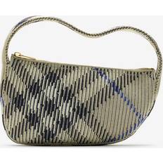 Burberry Vesker Burberry Check Mini Knitted Bag​ Lichen