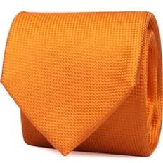 Orange Ties Suitable Suitable Silk Tie Orange one