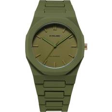D1 Milano Unisex Wrist Watches D1 Milano Polycarbon Military Green Watch