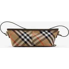 Burberry Check Mini Shoulder Bag Sand