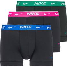 Boxer - Rosa Intimo maschile Nike E-DAY Cotton Stretch Trunk 3 Pack - Men - Black