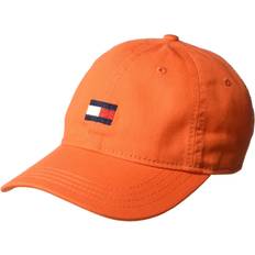 Tommy Hilfiger Orange Accessories Tommy Hilfiger Men's Cotton Ardin Adjustable Baseball Cap - Orange