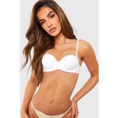 Boohoo Bras boohoo Womens Super Push Up Strapless Bra White