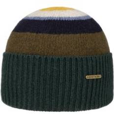 Stetson Beanies Stetson Lascover Wool Beanie with Cuff dark green One