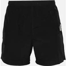 CP COMPANY Swimwear CP COMPANY Men's Utility Pocket Lens Detail Swimshorts in Black