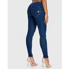 Freddy WR.UP Denim Mid Rise Full Length Jeans Dark Blue