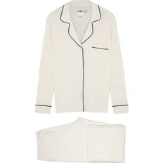 UGG Lenon II Stretch-jersey Pyjama set Ivory